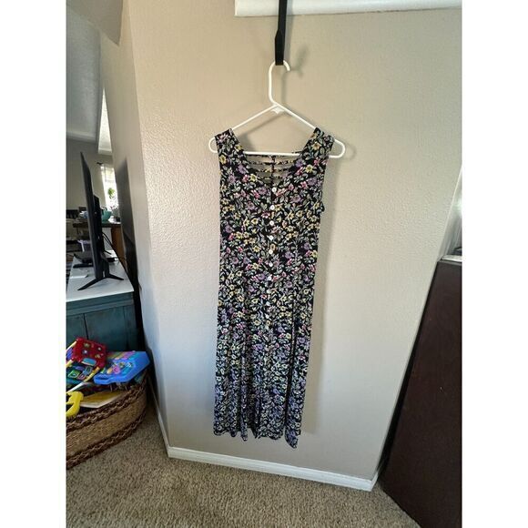JBS‎ Floral Long Dress Size 12P - Picture 1 of 10